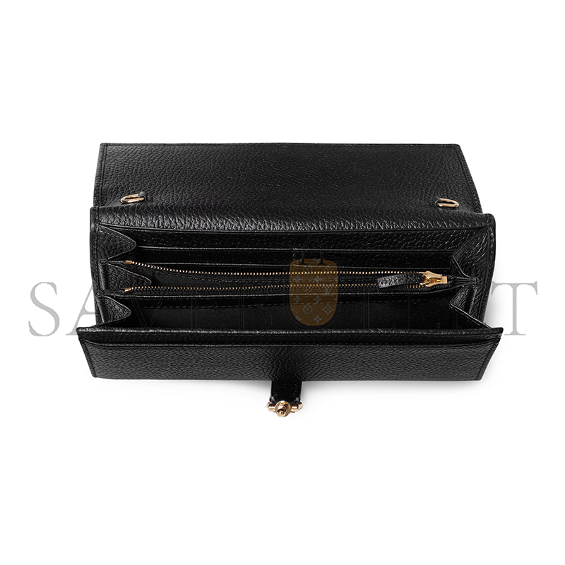 GUCCI  JACKIE 1961 WALLET ON CHAIN 652681 (19*10*3.5cm)